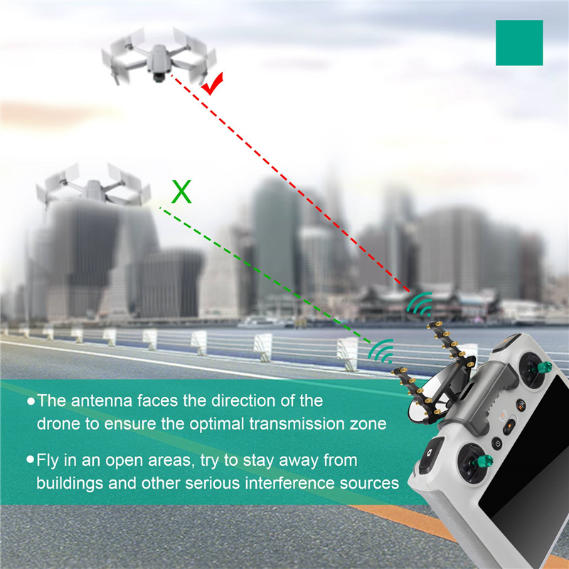 Drone Dji Rc Mini 3 Pro - Antenna Signal Booster Amplifier For DJI