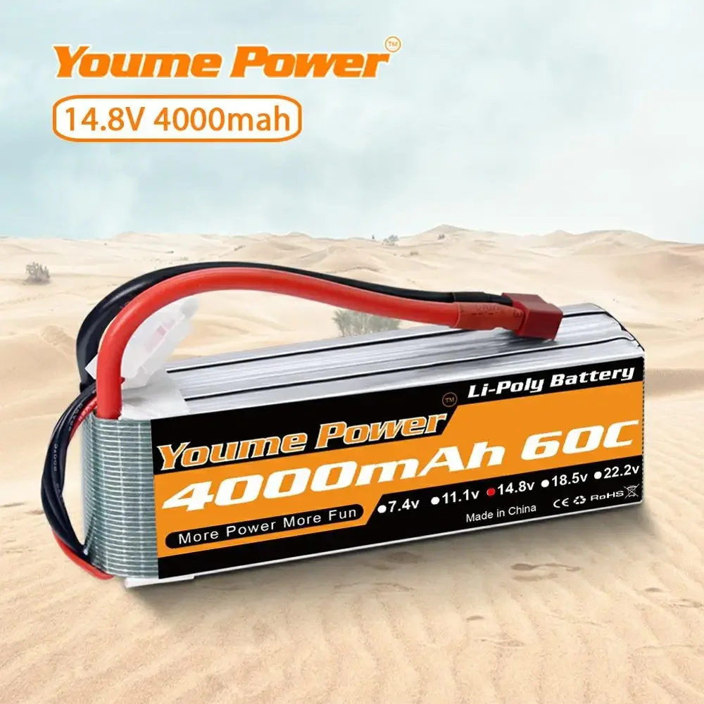 Drone Rc Truck - 4S 14.8V Lipo Battery 3300mah 4000mah