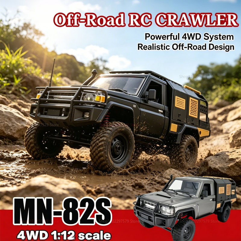 Drone Or Rc Car - MN82 MN82S RC Crawler Truck 1/12