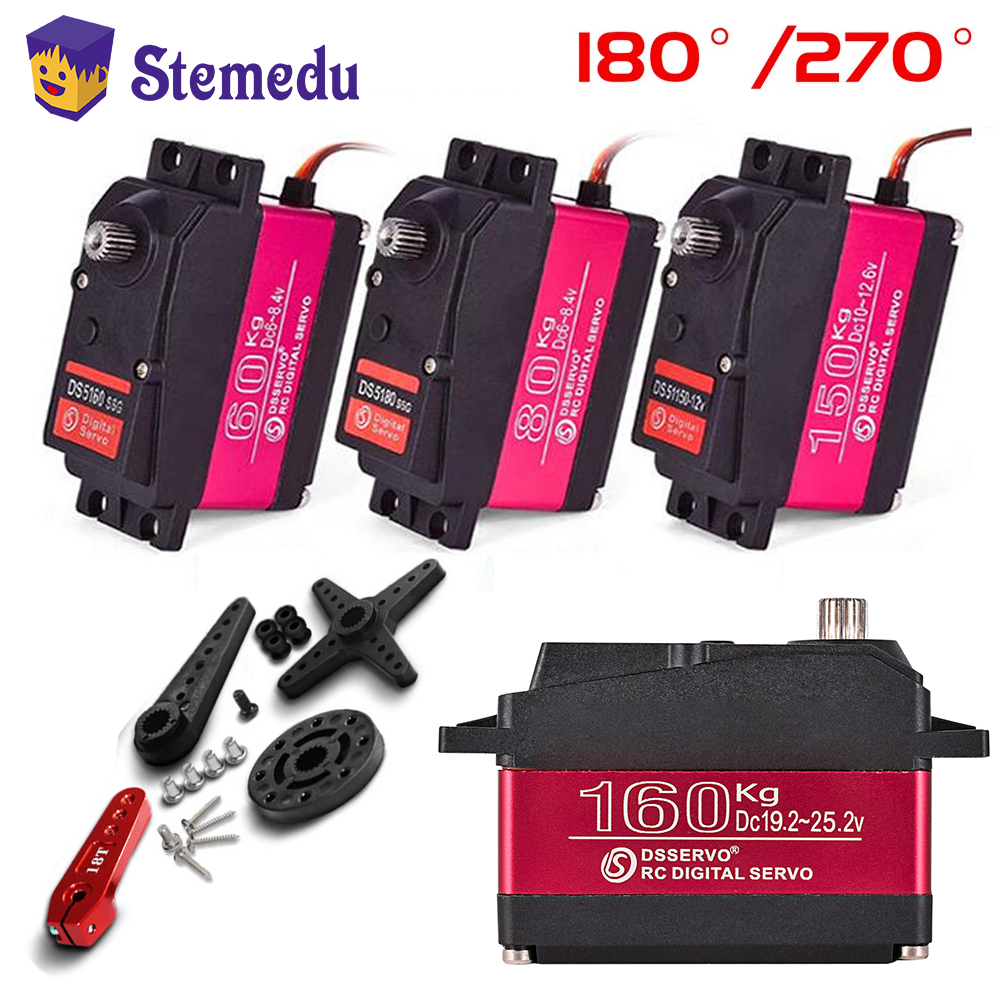 Rc Car Servo - 60/80/150/160KG DS5160 DS5180 DS51150 DS51160 Digital