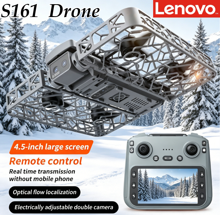Drone E88Pro Rc 4K - Lenovo S161 Brushless Motor Drone Foldable