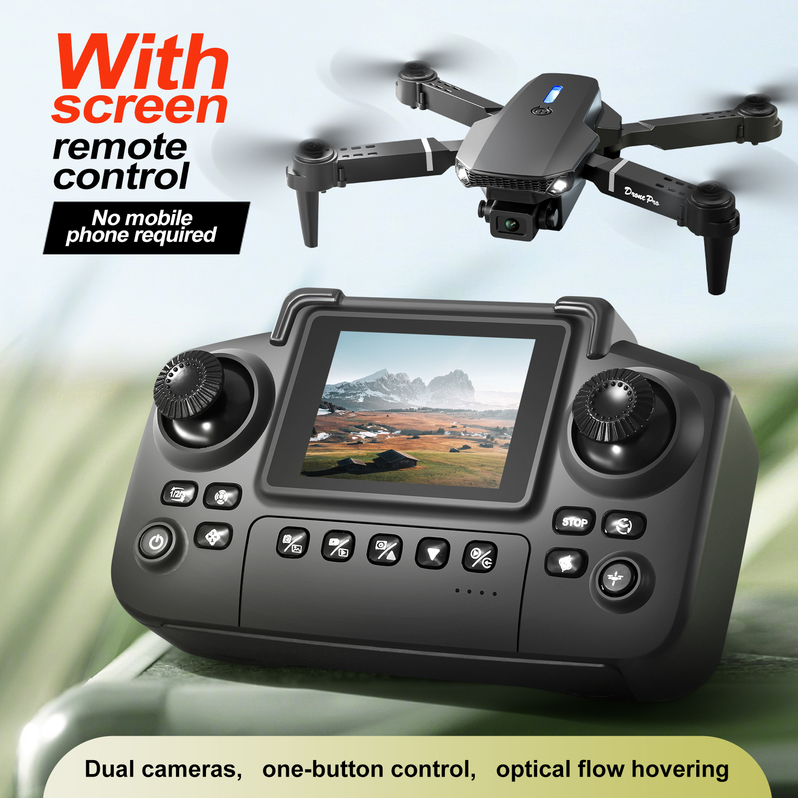 Drone Rc Explorer - 2025 New E88 E99 Upgraded Drone