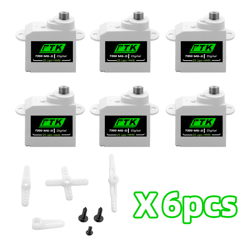 Rc Car Servo - PTK 7350 MG-D 5.5g Digital Servo