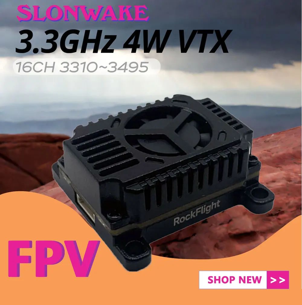 SLONWAKE FPV 3.3G 16CH 4000mW  - Vtx Video Transmitter avis et prix