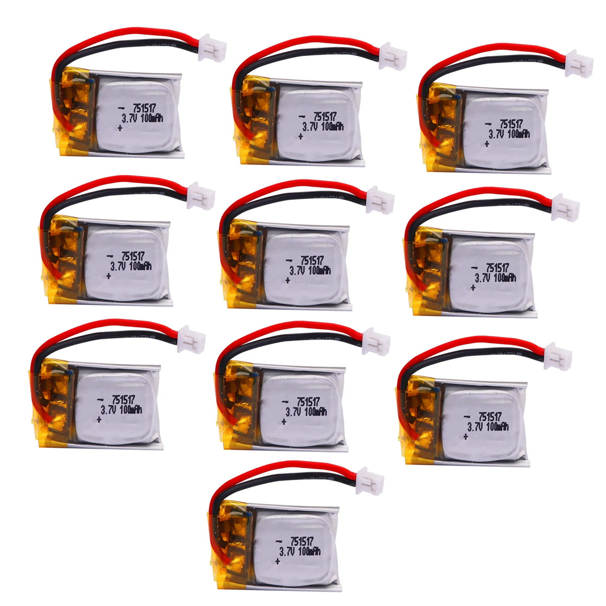 1-10PCS 3.7V 100mAh 751517 FQ7 - Drone Fq777 Rc Quadcopter avis et prix