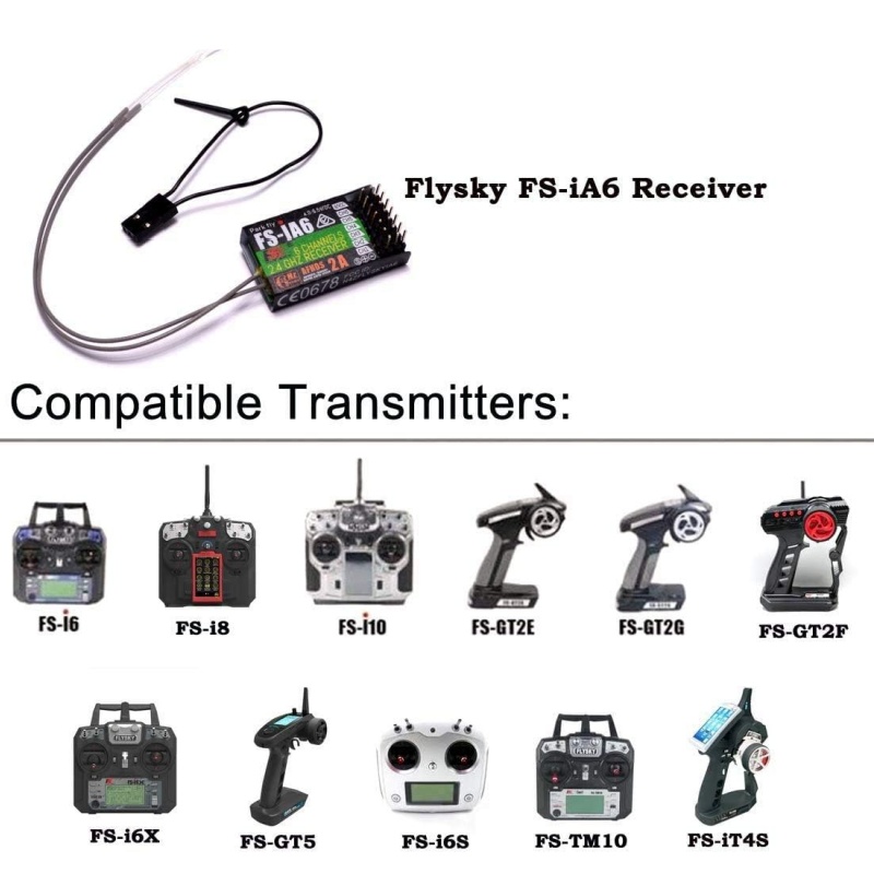 Flysky FS-IA6 Receiver 6CH Dua - Drone Rc Racing avis et prix