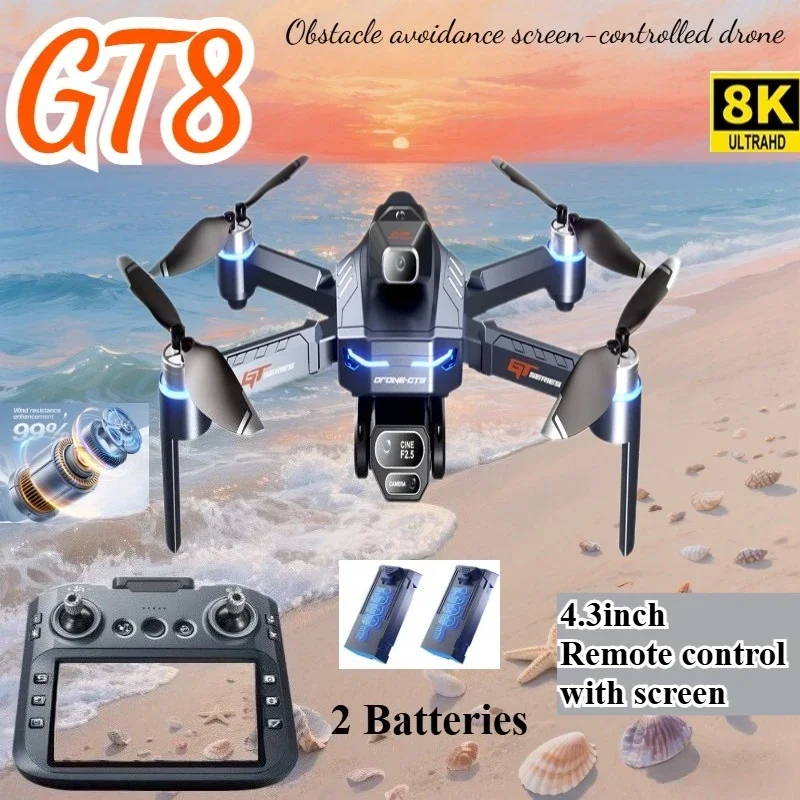 Drone 4K HD GT8 Camera Obstacl - Drone E88Pro Rc 4K avis et prix
