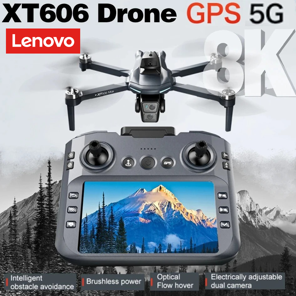 Lenovo XT606 Drone Professiona - Drone E88Pro Rc 4K avis et prix