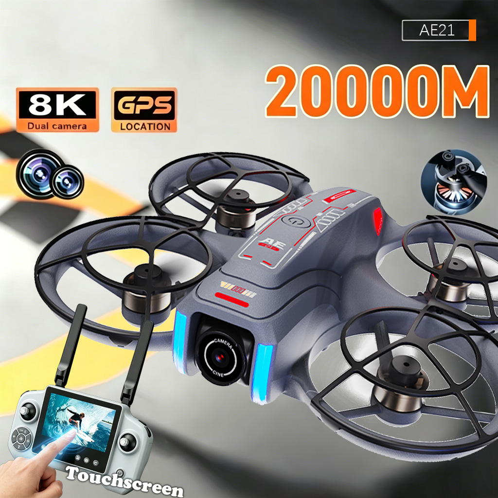 Upgrade AE21 Aerial Drone 8K H - Drone Rc App avis et prix