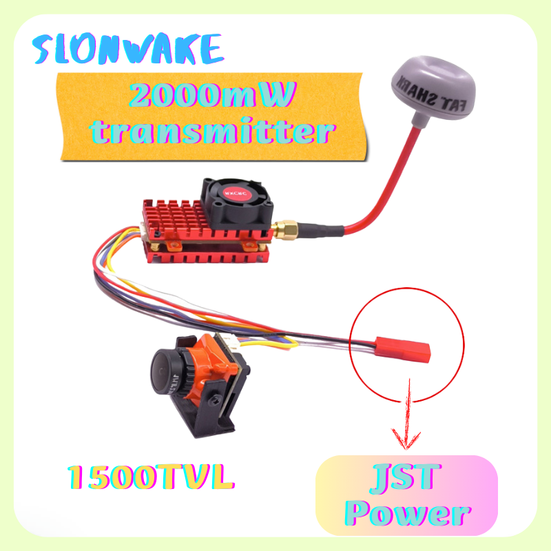 Range 5.8G 2W FPV Wireless Tra - Drone Rc Control avis et prix