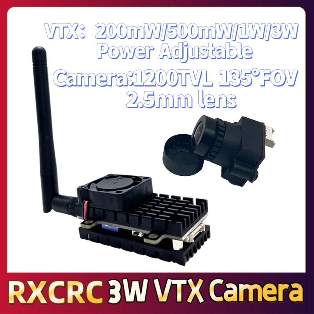 RXCRC 5.8G 3W Video VTX transm - Vtx Video Transmitter avis et prix