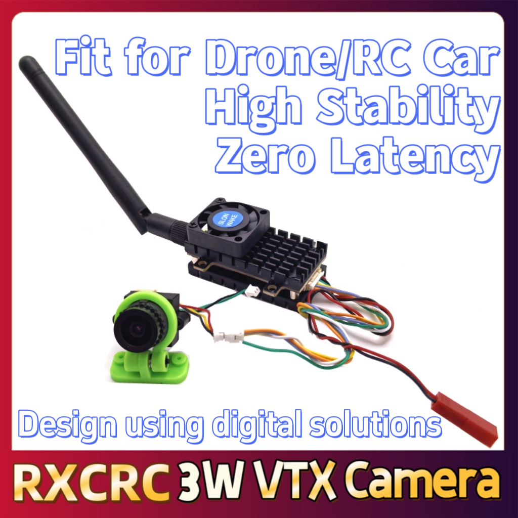 RXCRC 5.8G 3W Video VTX transm - Vtx Video Transmitter avis et prix
