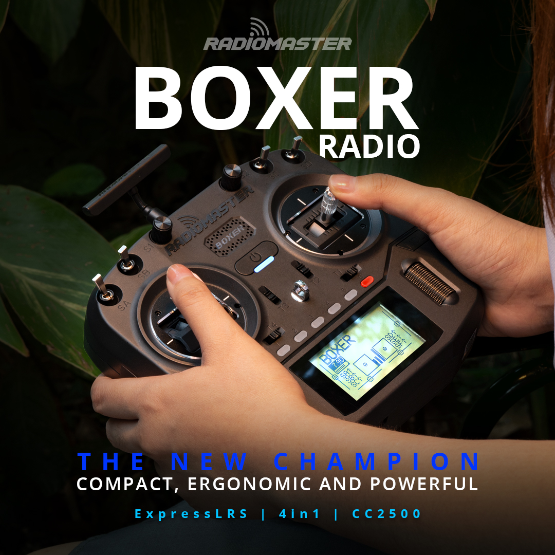 RadioMaster Boxer  2.4G 16ch H - Drone Rcs avis et prix