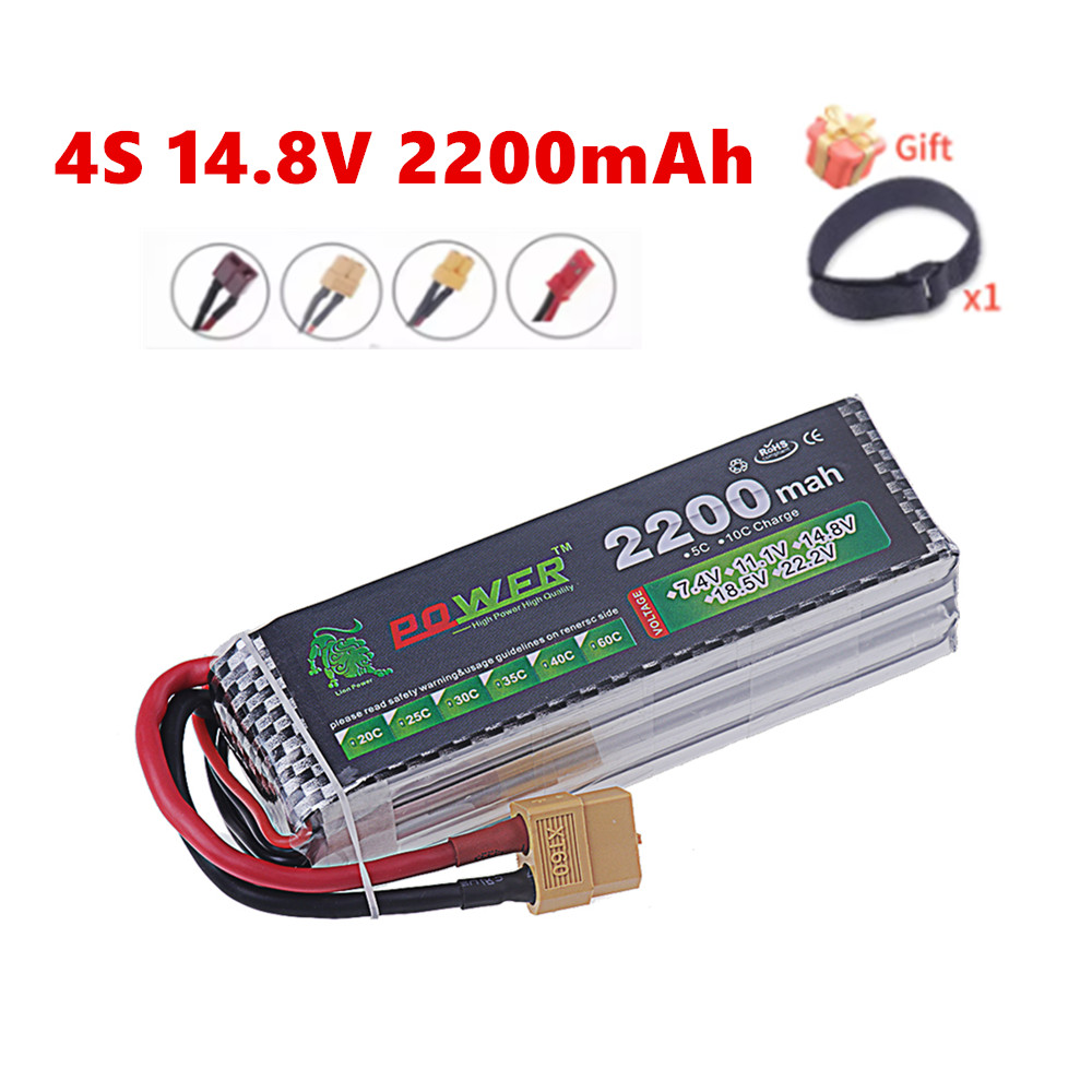 4S 2200mAh 60C 14.8V LiPo Batt - Drone Rc Truck avis et prix