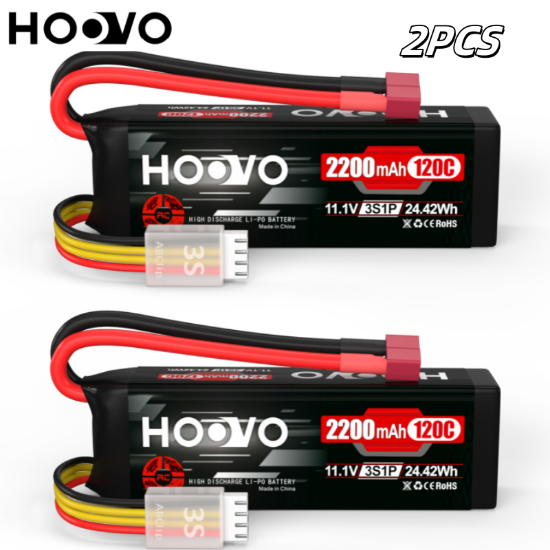 2Pcs HOOVO 11.1V 2200mAh RC Ba - Drone Rc Truck avis et prix