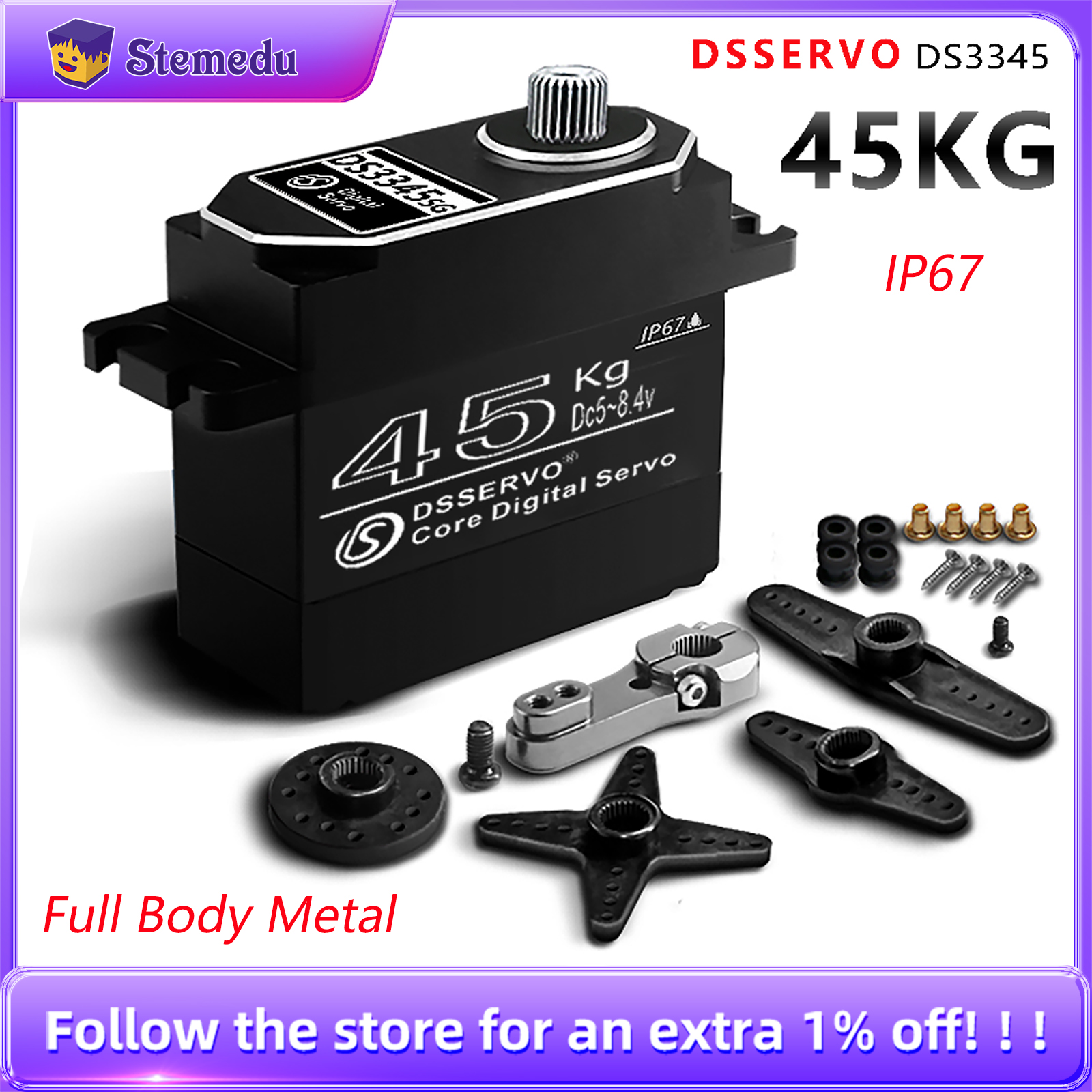 Dsservo IP67 Waterproof Servo  - Rc Car Servo avis et prix