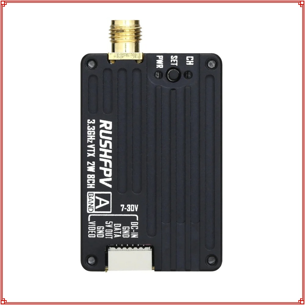 2026 New RUSHFPV 3.3G 2W VTX T - Drone Rc Control avis et prix