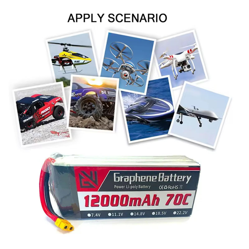 12000mAh 6S 22.2V 70C RC Lipo  - Drone Rc Game avis et prix