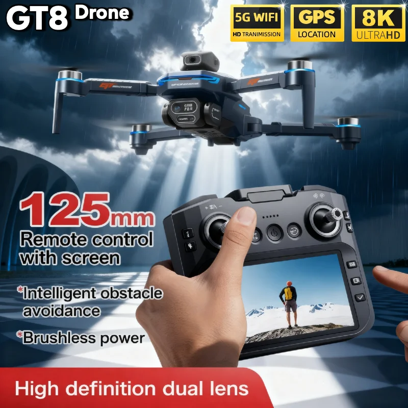 HOT For LSRC GT8 Drone 4K Prof - Drone E88Pro Rc 4K avis et prix