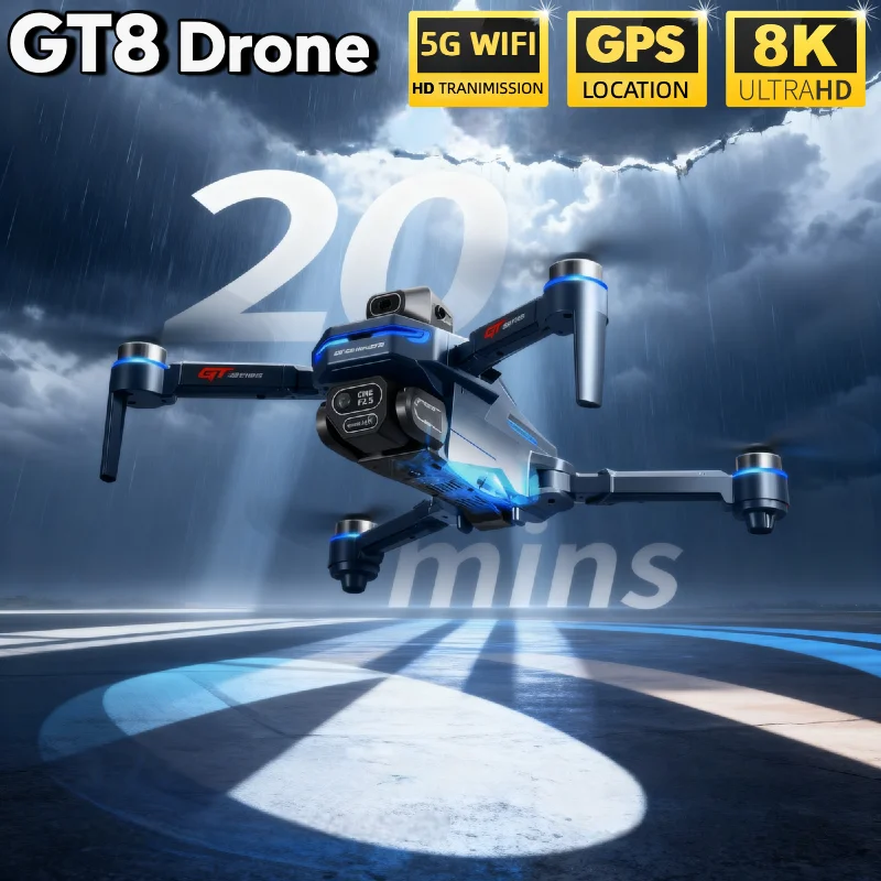 HOT For LSRC GT8 Drone 4K Prof - Drone E88Pro Rc 4K avis et prix