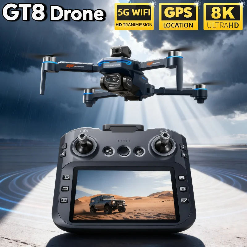 HOT For LSRC GT8 Drone 4K Prof - Drone E88Pro Rc 4K avis et prix