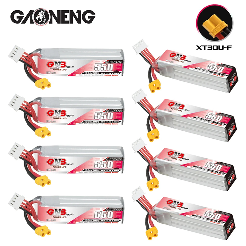 GNB HV 11.4V 550mAh 100C/200C  - Drone Rcs avis et prix