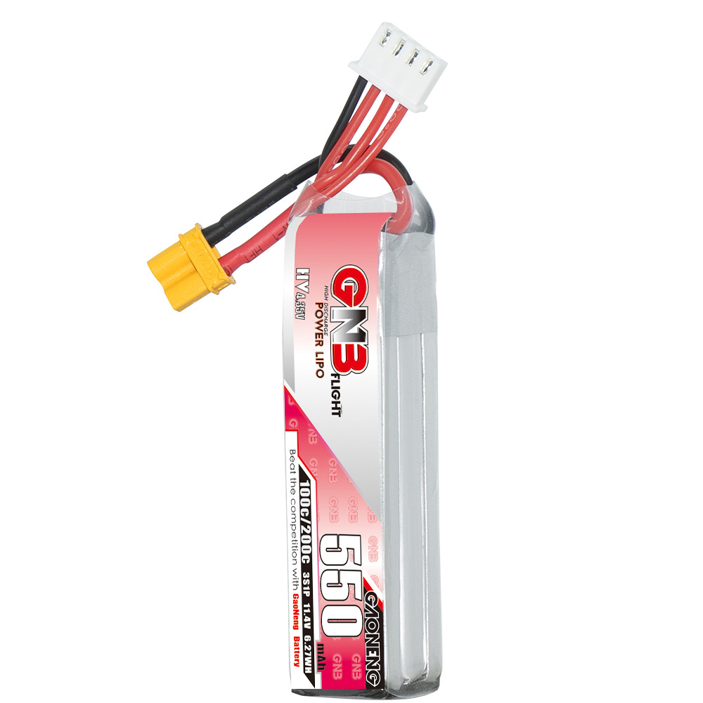 GNB HV 11.4V 550mAh 100C/200C  - Drone Rcs avis et prix
