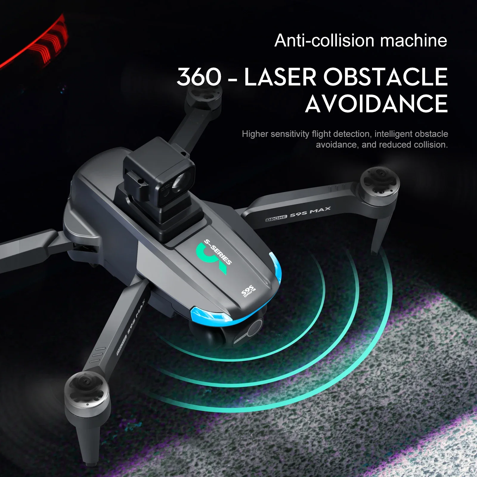 NEW S9S MAX MINI Drone 4K 2-Ax - Drone Rc Explorer avis et prix