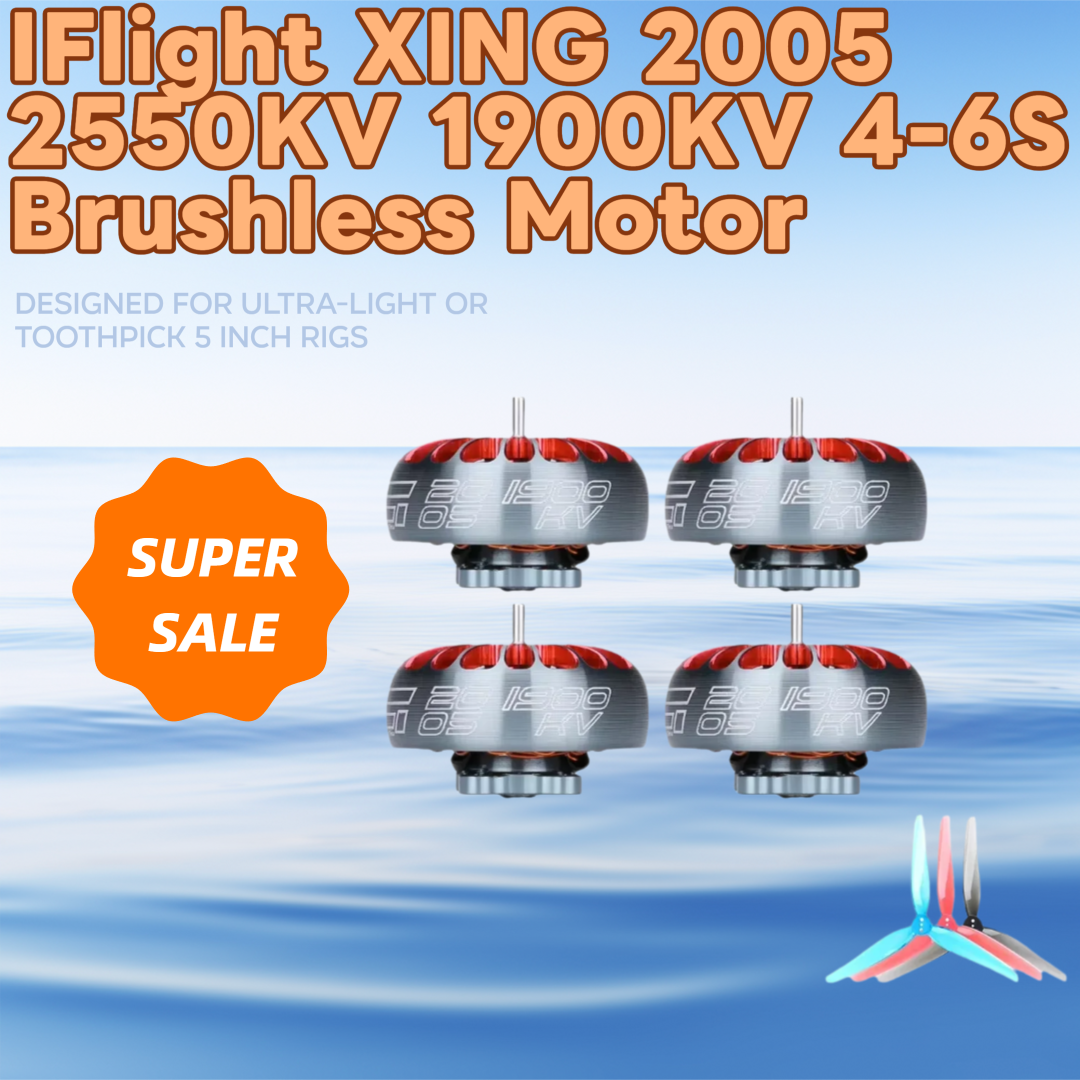 4pcs/lot IFlight XING 2005 255 - Drone Frame 5 Inch avis et prix