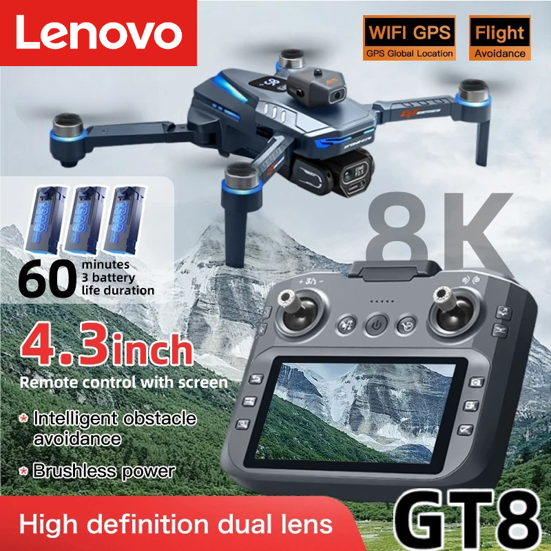 Lenovo GT8 Drone 8K Profession - Drone Rc Explorer avis et prix