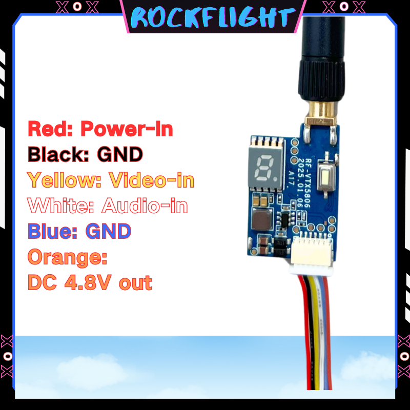 5.8GHz 48CH launcher 600mW Vid - Vtx Video Transmitter avis et prix