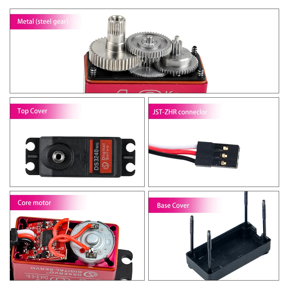 40KG Dsservo DS3240 Large Torq - Rc Car Servo avis et prix