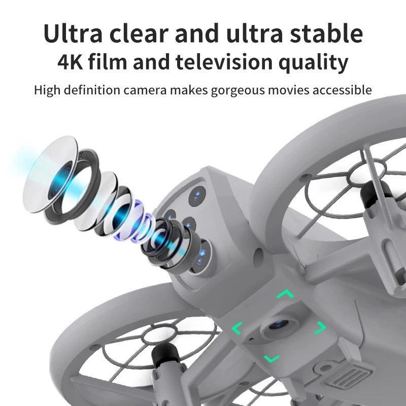 RC 4K Dual Camera Drone High-d - Drone Rc Game avis et prix