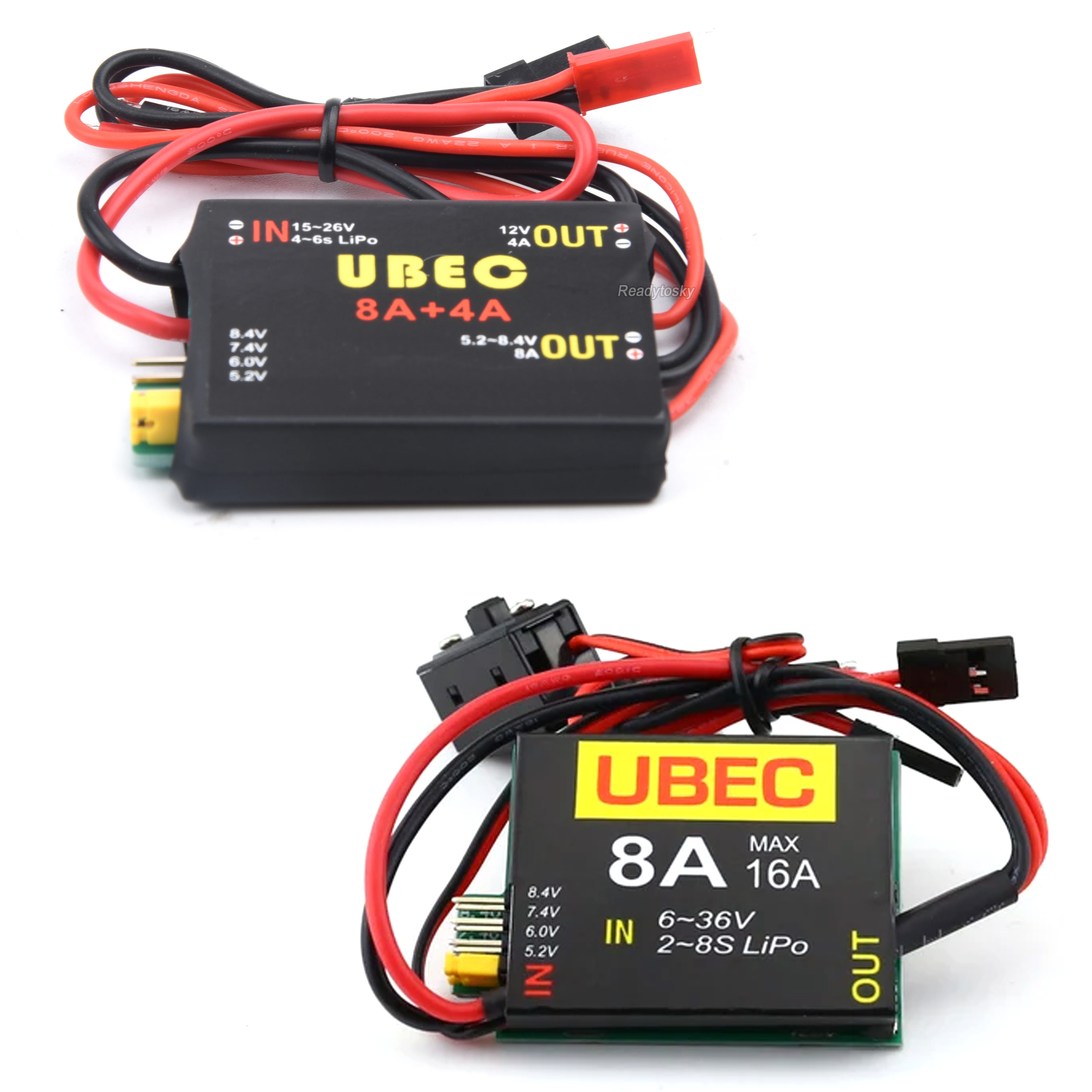 New 2S-6S 6-36V UBEC-8A BEC &  - Rc Car Servo avis et prix