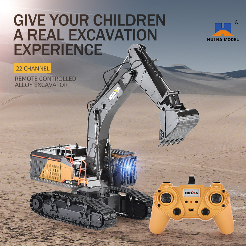 HUINA 1592 Alloy Excavator Tru - Drone Or Rc Car avis et prix