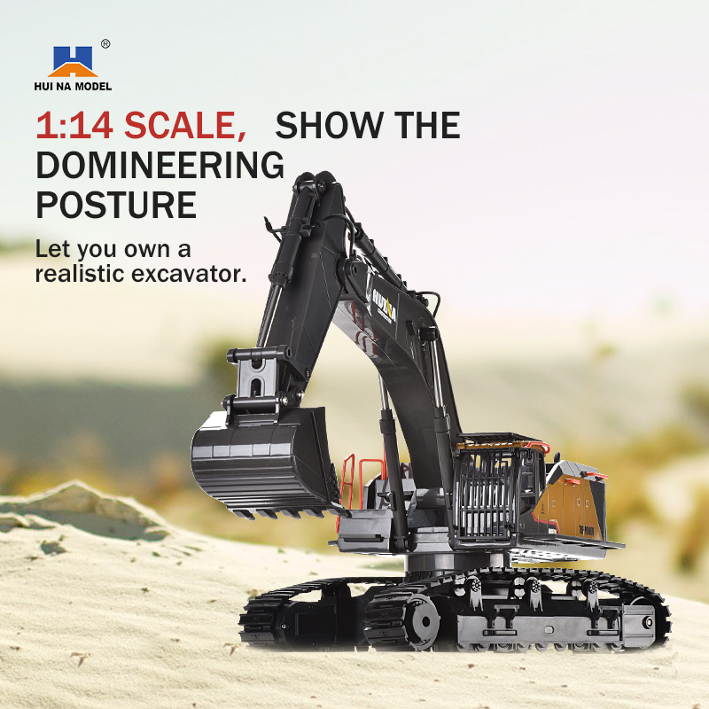 HUINA 1592 Alloy Excavator Tru - Drone Or Rc Car avis et prix