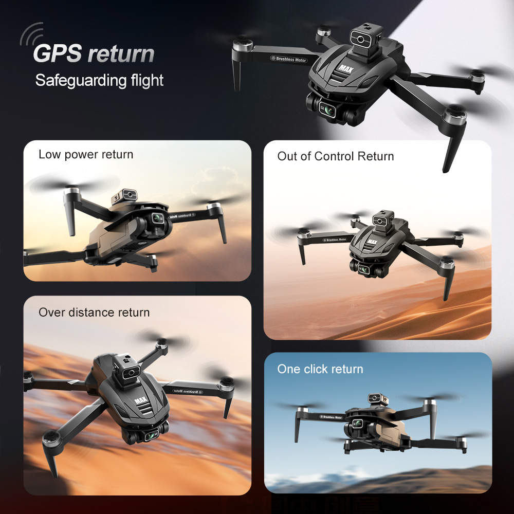 V168 PRO Max GPS Drone 8K Prof - Drone E88Pro Rc 4K avis et prix