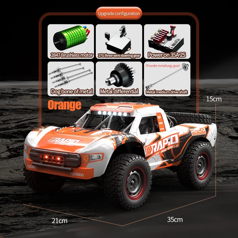 JJRC Q130 1:16 70KM/H 4WD RC C - Drone Or Rc Car avis et prix