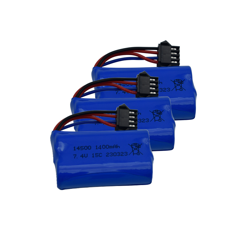 7.4V 1400mAh 14500 lithium-ion - Drone Rc Truck avis et prix