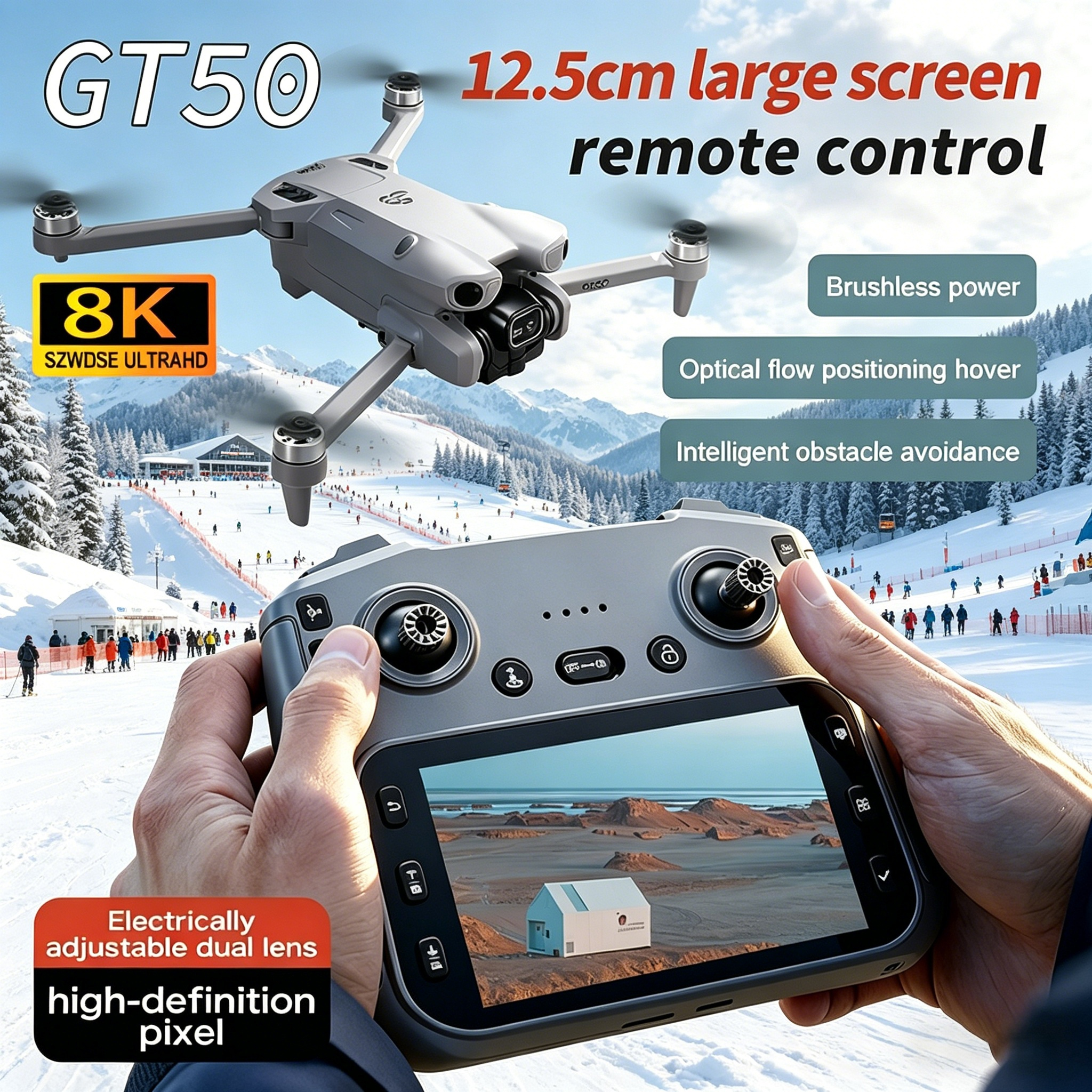 GT50 PRO MIni 5 pro RC Drone 8 - Drone Rc Explorer avis et prix