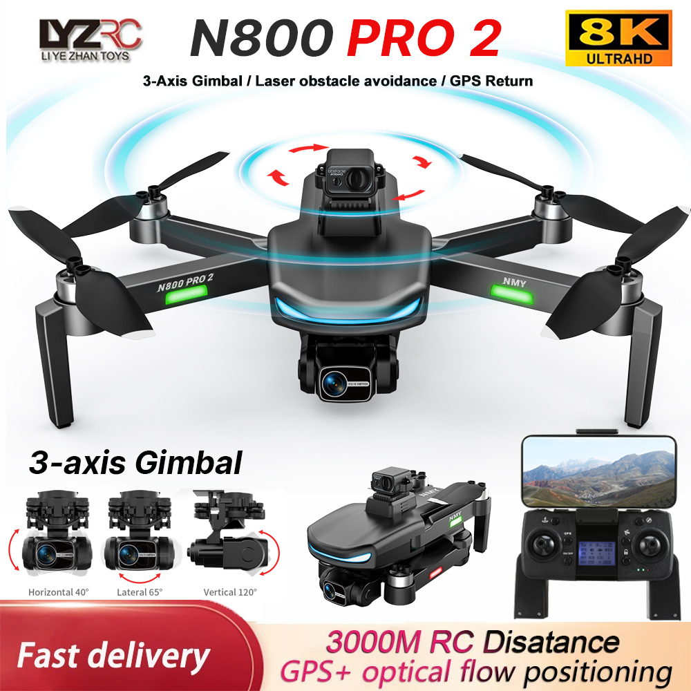 N800 PRO 2 GPS Drone Professio - Drone E88Pro Rc 4K avis et prix