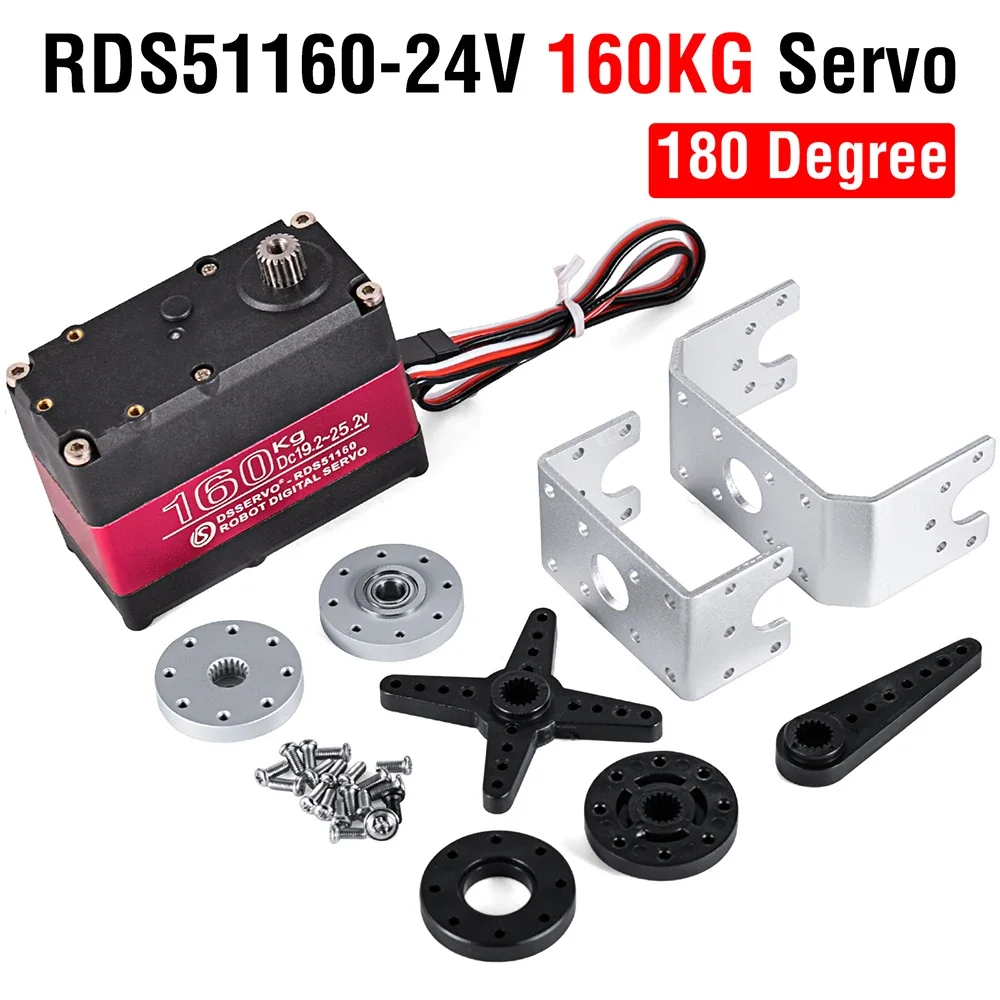 Large Servo 160Kg 24V RC Digit - Drone Rcs avis et prix