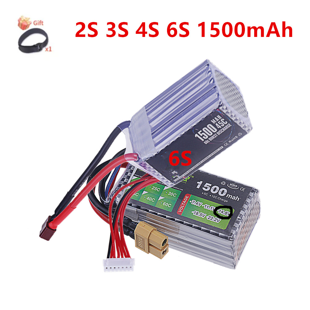 2S 3S 4S 6S Lipo Battery 1500M - Drone Rc Truck avis et prix