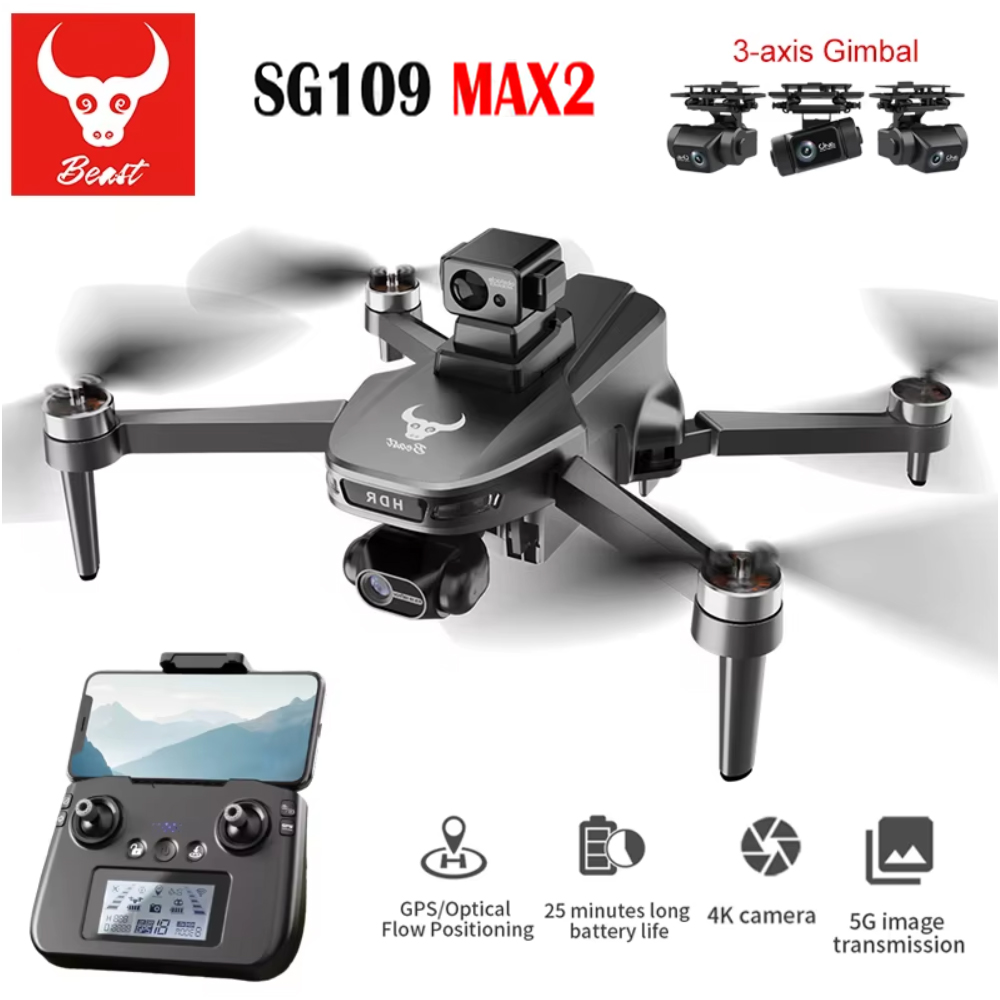 SG109 MAX2 Professional FPV 8K - Drone Rc App avis et prix