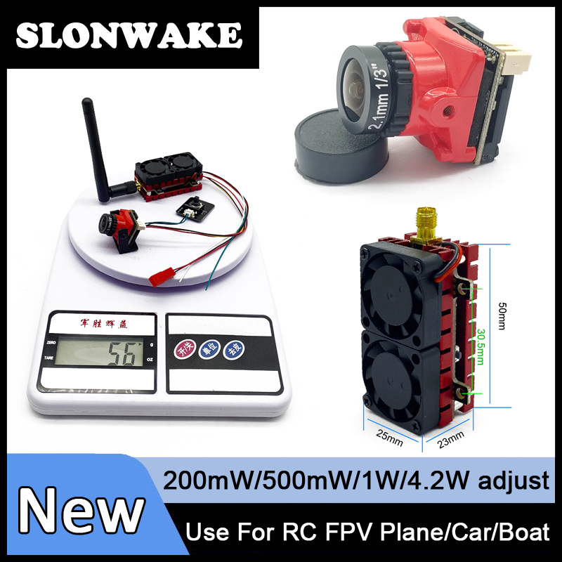 SLONWAKE 5.8G 48CH 4.2W VTX Tr - Vtx Video Transmitter avis et prix