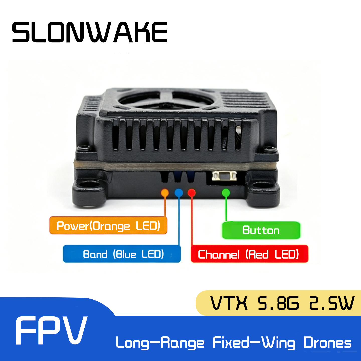 SLONWAKE 5.8G 48CH FPV Transmi - Drone Rc Racing avis et prix