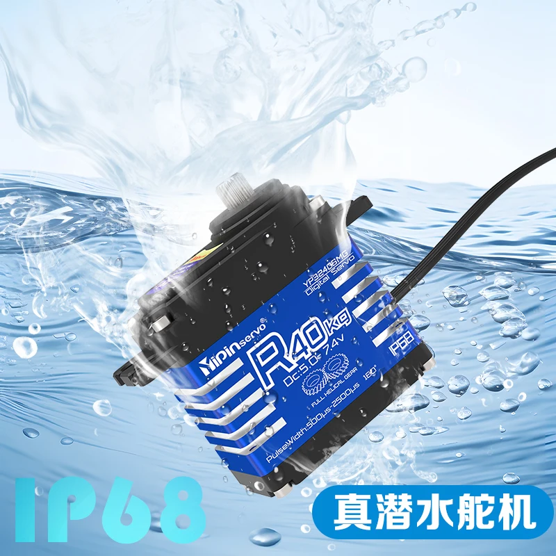 4PCS YiPinservo 40kg Metal Gea - Rc Car Servo avis et prix