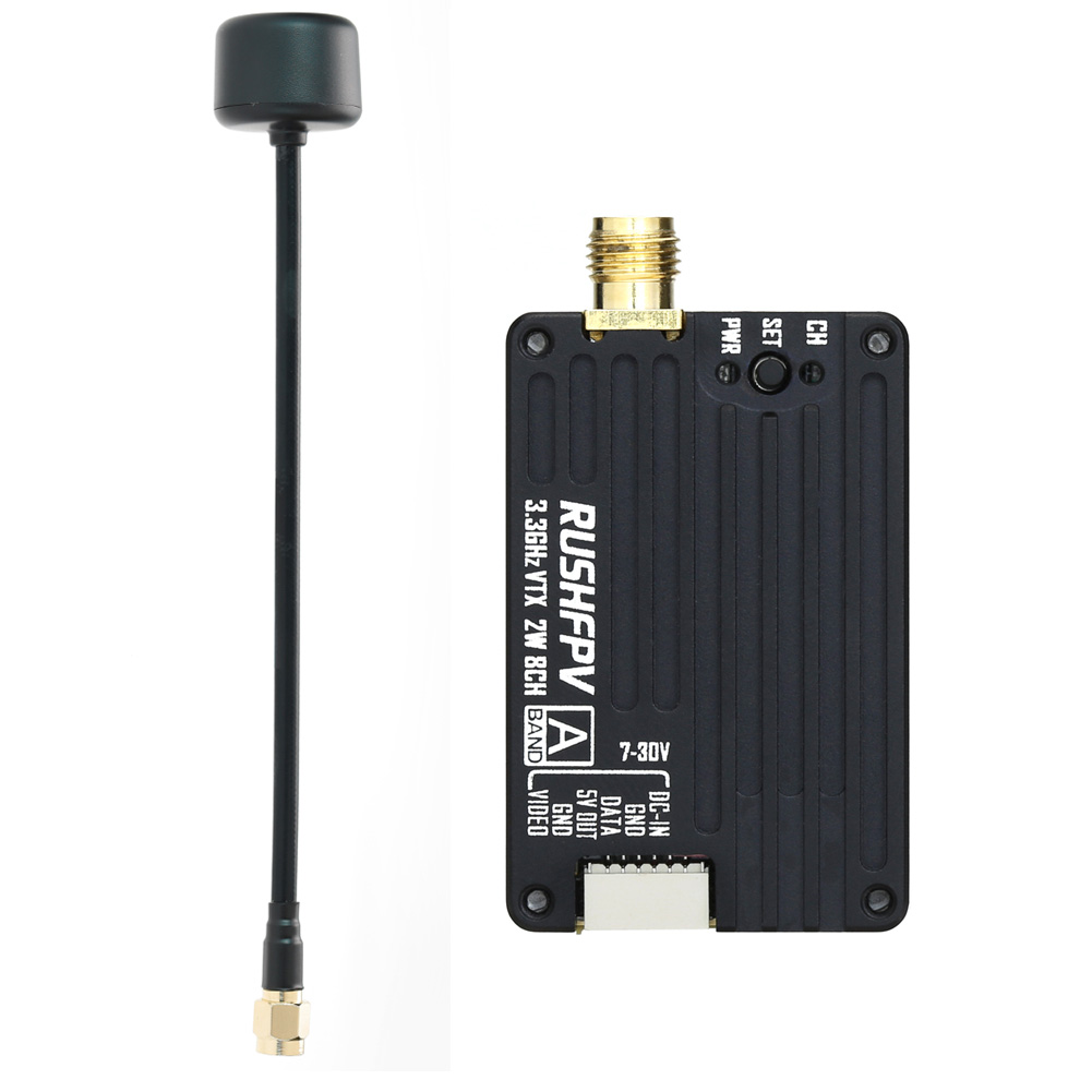 RUSHFPV 3.3G 2W VTX Transmitte - Drone Rc Control avis et prix