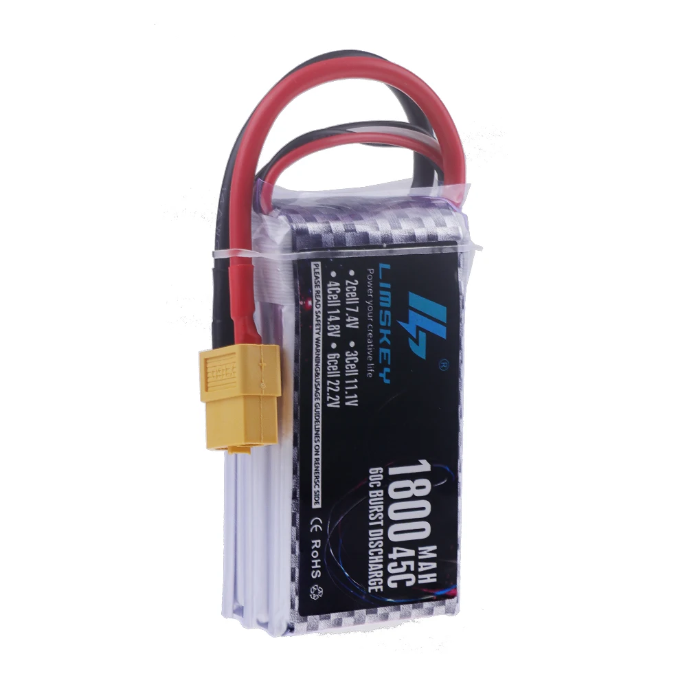 3S 1800mAh Lipo Battery 11.1V  - Drone Rc Truck avis et prix