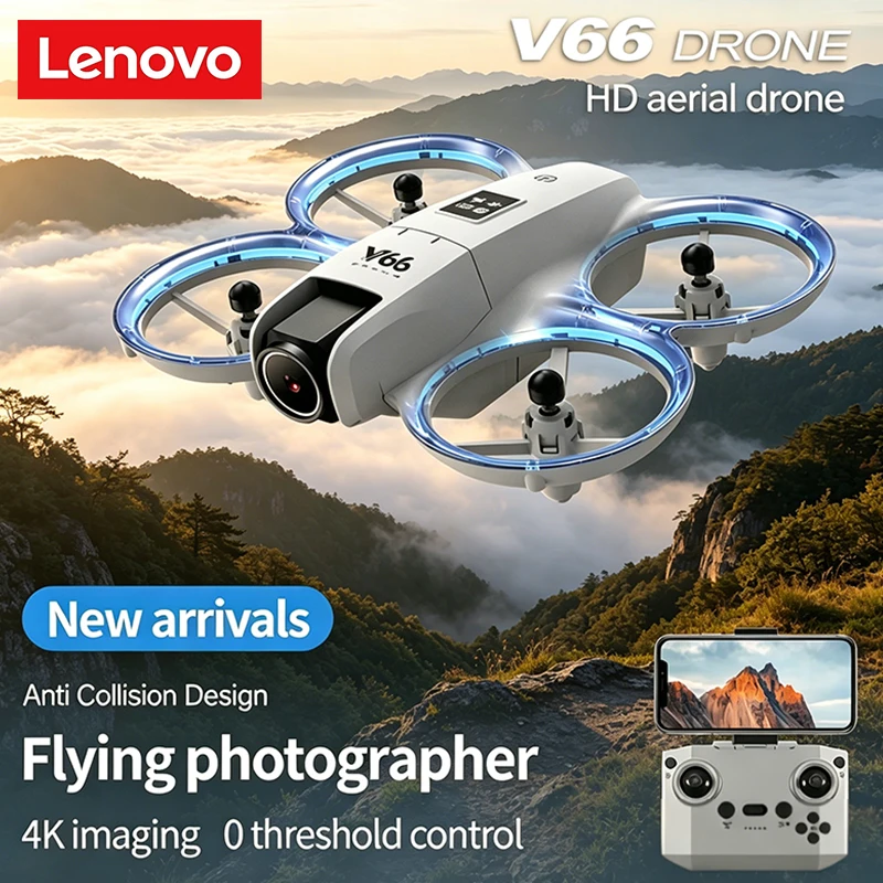 Lenovo V66 Mini Drone | 4K HD  - Drone E88Pro Rc 4K avis et prix